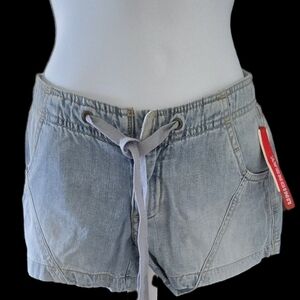 Blue Denim Women's Shorts